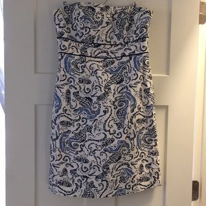 Vineyard Vines Strapless Dress